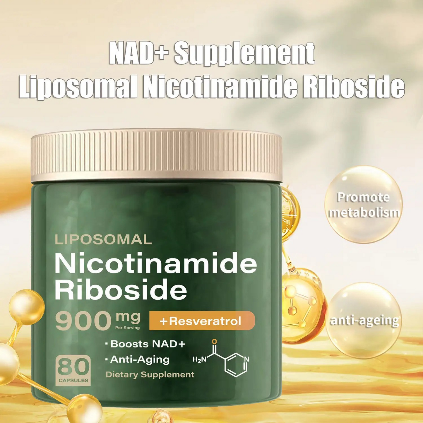 Nad Con Resveratrol