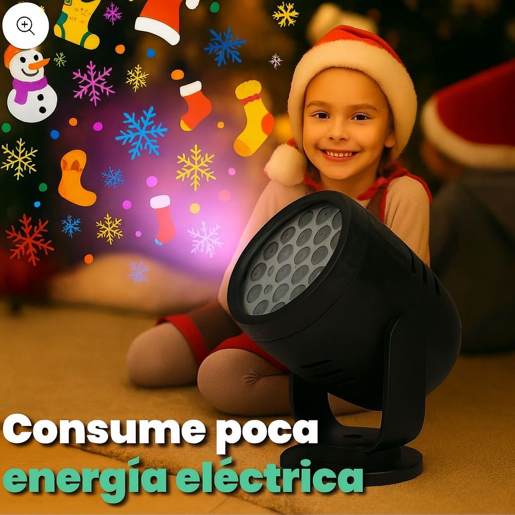 PROYECTOR DE LUCES NAVIDEÑAS