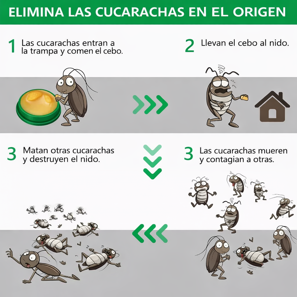 Repelente De Cucarachas Endbug 24 Pz