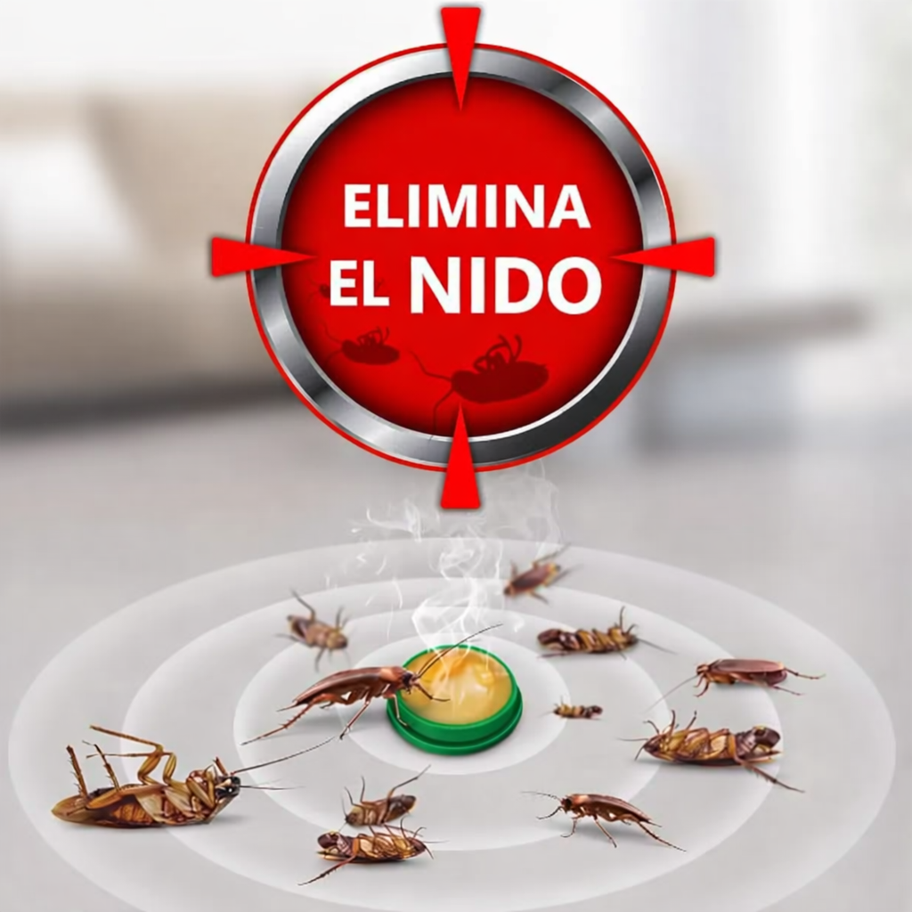 Repelente De Cucarachas Endbug 24 Pz