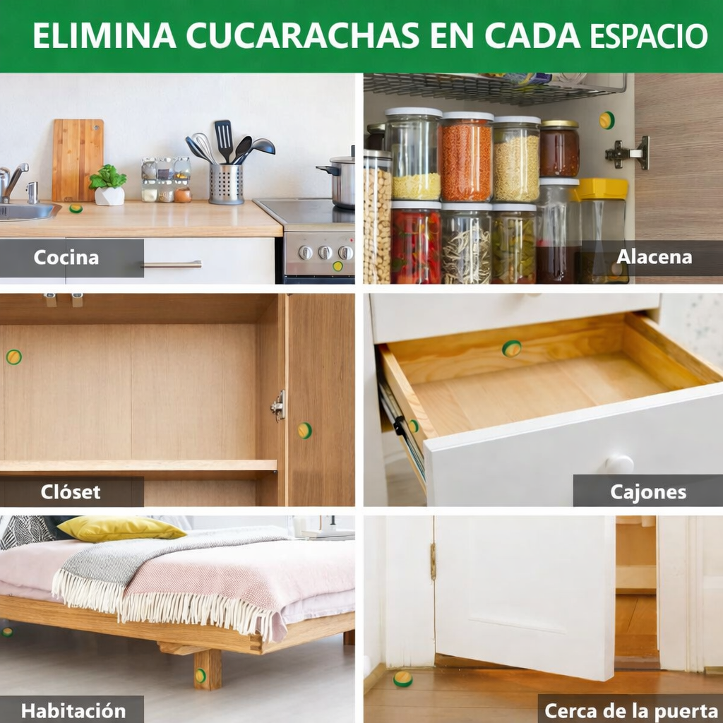 Repelente De Cucarachas Endbug 24 Pz