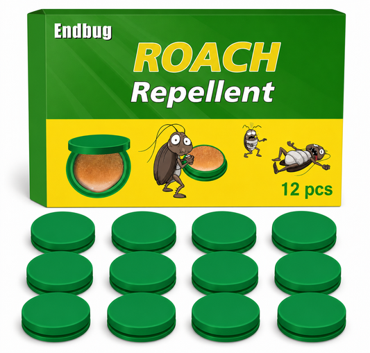 Repelente De Cucarachas Endbug 12 Pz