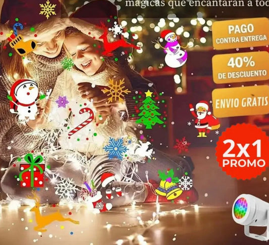 PROYECTOR DE LUCES NAVIDEÑAS