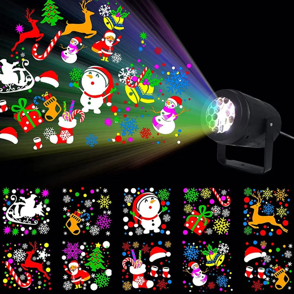 PROYECTOR DE LUCES NAVIDEÑAS